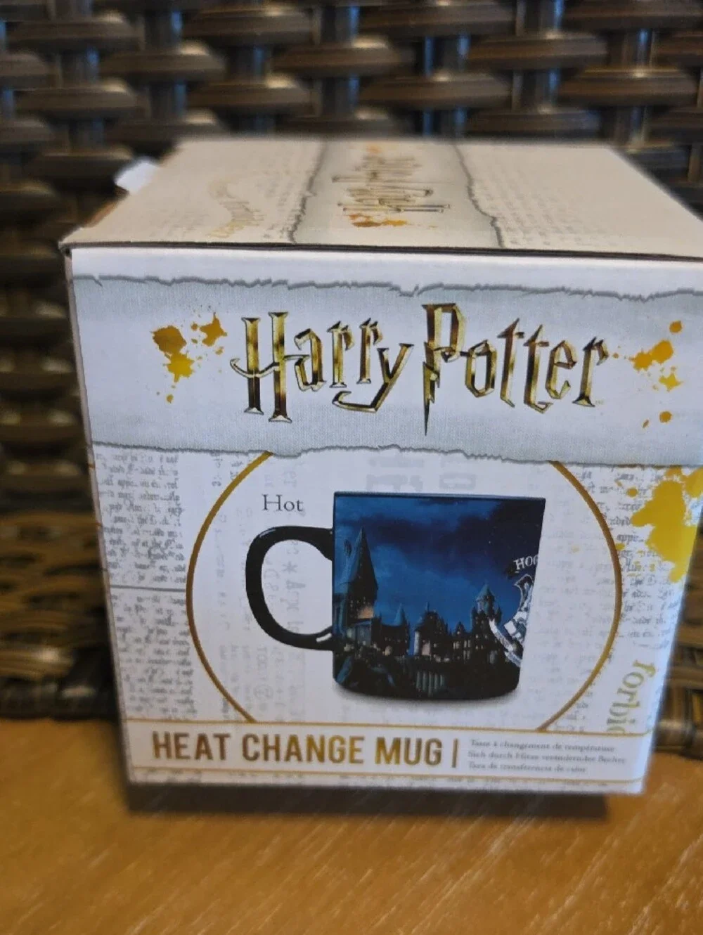 Harry Potter Hogwarts Heat Change Mug - Black New In The Box